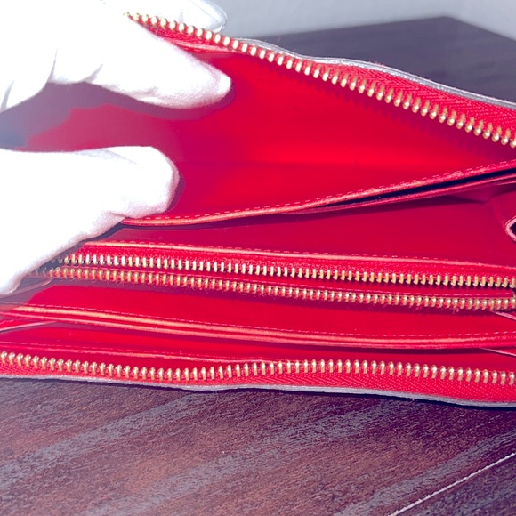 LV LIMITED EDITION LOUIS VUITTON SWEET MONOGRAM VERNIS ZIPPY WALLET- AS IS - Picture 11 of 15